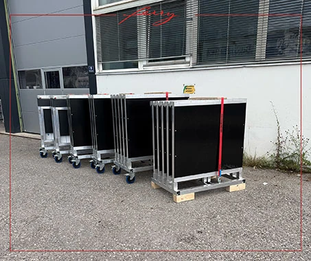klappBARs bereit für den Transport